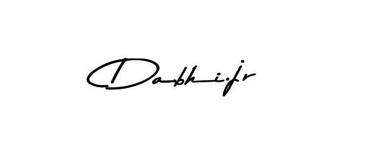 How to make Dabhi.jr signature? Asem Kandis PERSONAL USE is a professional autograph style. Create handwritten signature for Dabhi.jr name. Dabhi.jr signature style 9 images and pictures png