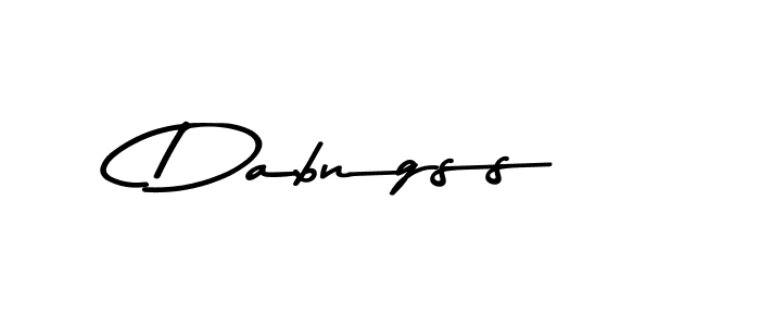 The best way (Asem Kandis PERSONAL USE) to make a short signature is to pick only two or three words in your name. The name Dabngss include a total of six letters. For converting this name. Dabngss signature style 9 images and pictures png