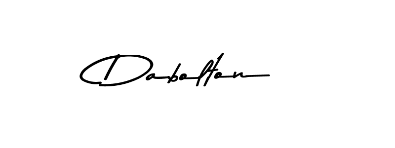 This is the best signature style for the Dabolton name. Also you like these signature font (Asem Kandis PERSONAL USE). Mix name signature. Dabolton signature style 9 images and pictures png