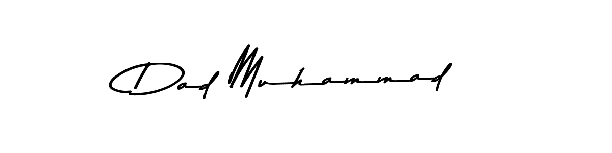 Also You can easily find your signature by using the search form. We will create Dad Muhammad name handwritten signature images for you free of cost using Asem Kandis PERSONAL USE sign style. Dad Muhammad signature style 9 images and pictures png