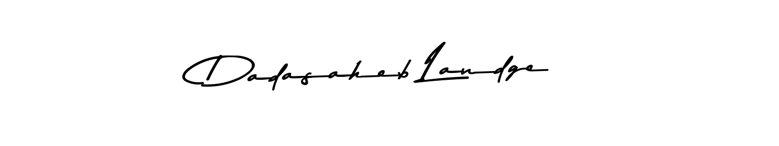 Dadasaheb Landge stylish signature style. Best Handwritten Sign (Asem Kandis PERSONAL USE) for my name. Handwritten Signature Collection Ideas for my name Dadasaheb Landge. Dadasaheb Landge signature style 9 images and pictures png