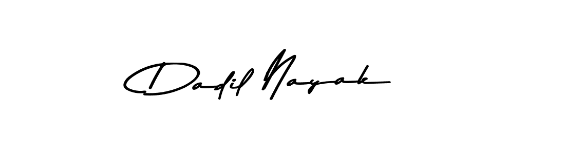How to make Dadil Nayak signature? Asem Kandis PERSONAL USE is a professional autograph style. Create handwritten signature for Dadil Nayak name. Dadil Nayak signature style 9 images and pictures png