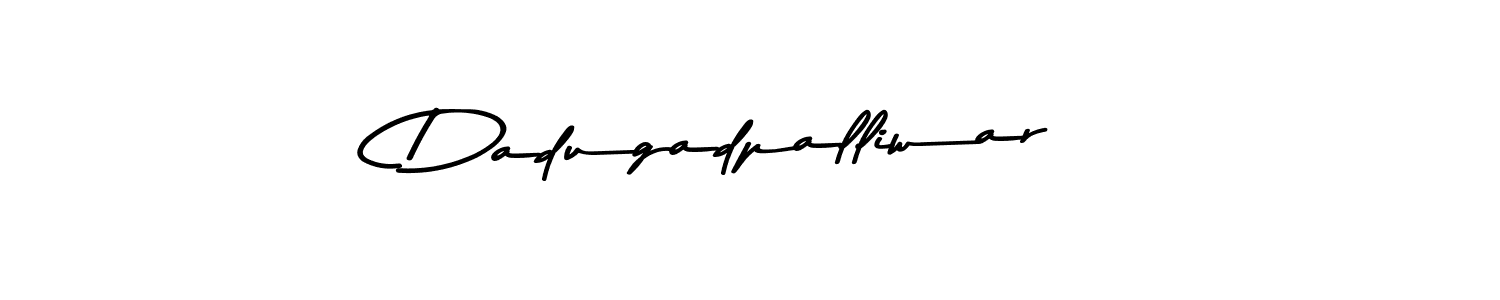 Also You can easily find your signature by using the search form. We will create Dadugadpalliwar name handwritten signature images for you free of cost using Asem Kandis PERSONAL USE sign style. Dadugadpalliwar signature style 9 images and pictures png