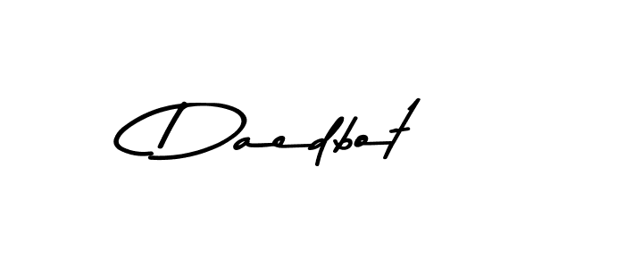 How to Draw Daedbot signature style? Asem Kandis PERSONAL USE is a latest design signature styles for name Daedbot. Daedbot signature style 9 images and pictures png