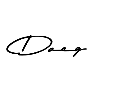 How to make Daeg signature? Asem Kandis PERSONAL USE is a professional autograph style. Create handwritten signature for Daeg name. Daeg signature style 9 images and pictures png