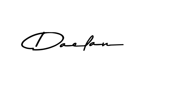 How to make Daelan name signature. Use Asem Kandis PERSONAL USE style for creating short signs online. This is the latest handwritten sign. Daelan signature style 9 images and pictures png