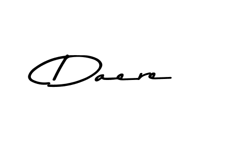 Daere stylish signature style. Best Handwritten Sign (Asem Kandis PERSONAL USE) for my name. Handwritten Signature Collection Ideas for my name Daere. Daere signature style 9 images and pictures png