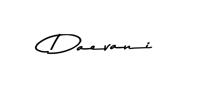 Daevani stylish signature style. Best Handwritten Sign (Asem Kandis PERSONAL USE) for my name. Handwritten Signature Collection Ideas for my name Daevani. Daevani signature style 9 images and pictures png