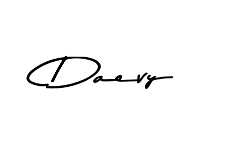 Create a beautiful signature design for name Daevy. With this signature (Asem Kandis PERSONAL USE) fonts, you can make a handwritten signature for free. Daevy signature style 9 images and pictures png