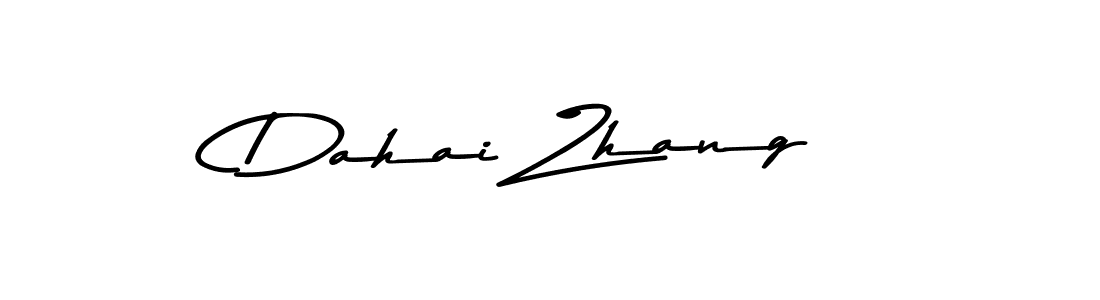 Asem Kandis PERSONAL USE is a professional signature style that is perfect for those who want to add a touch of class to their signature. It is also a great choice for those who want to make their signature more unique. Get Dahai Zhang name to fancy signature for free. Dahai Zhang signature style 9 images and pictures png