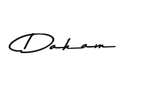 It looks lik you need a new signature style for name Daham. Design unique handwritten (Asem Kandis PERSONAL USE) signature with our free signature maker in just a few clicks. Daham signature style 9 images and pictures png