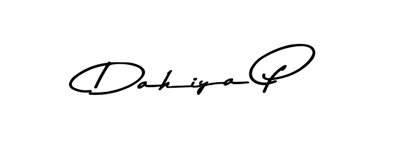 Use a signature maker to create a handwritten signature online. With this signature software, you can design (Asem Kandis PERSONAL USE) your own signature for name Dahiya P. Dahiya P signature style 9 images and pictures png
