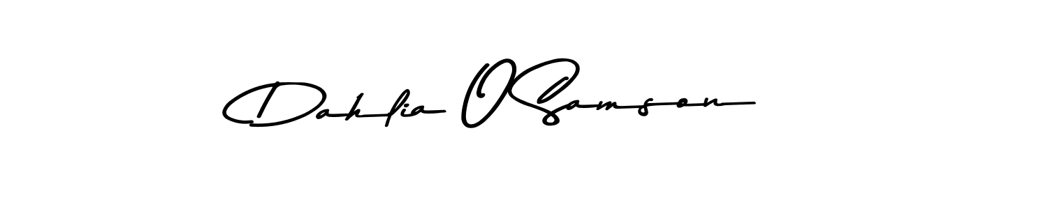 Here are the top 10 professional signature styles for the name Dahlia O Samson. These are the best autograph styles you can use for your name. Dahlia O Samson signature style 9 images and pictures png