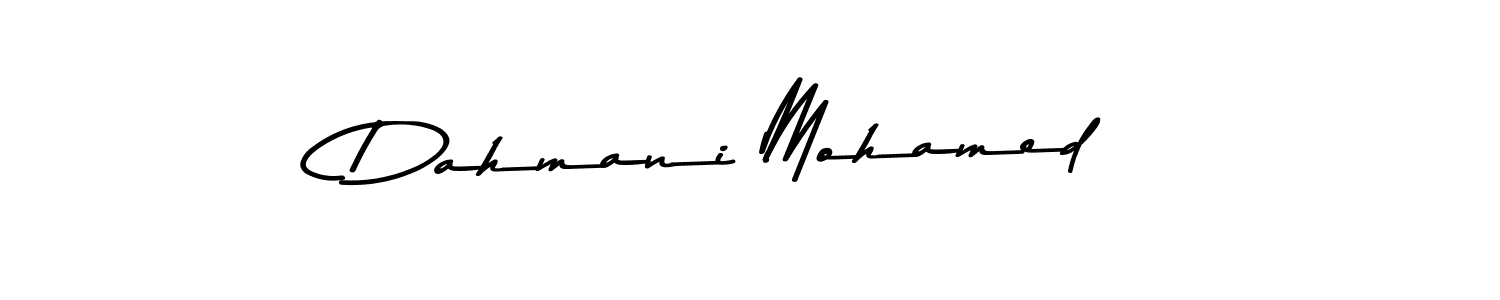 Also You can easily find your signature by using the search form. We will create Dahmani Mohamed name handwritten signature images for you free of cost using Asem Kandis PERSONAL USE sign style. Dahmani Mohamed signature style 9 images and pictures png