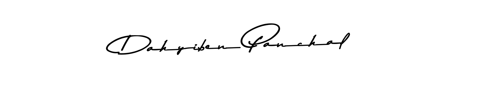 Design your own signature with our free online signature maker. With this signature software, you can create a handwritten (Asem Kandis PERSONAL USE) signature for name Dahyiben Panchal. Dahyiben Panchal signature style 9 images and pictures png