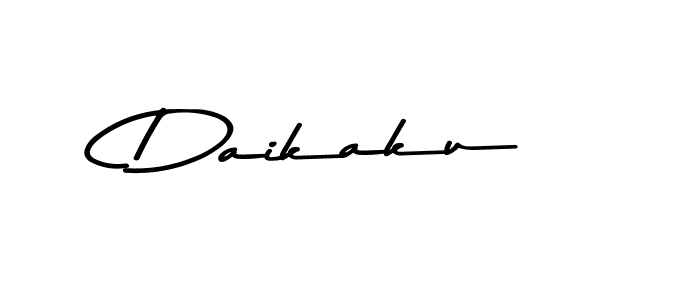 How to make Daikaku name signature. Use Asem Kandis PERSONAL USE style for creating short signs online. This is the latest handwritten sign. Daikaku signature style 9 images and pictures png