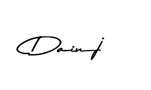 How to make Dainj signature? Asem Kandis PERSONAL USE is a professional autograph style. Create handwritten signature for Dainj name. Dainj signature style 9 images and pictures png