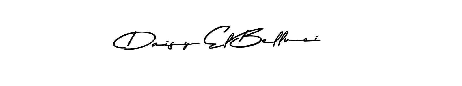 Create a beautiful signature design for name Daisy El Belluci. With this signature (Asem Kandis PERSONAL USE) fonts, you can make a handwritten signature for free. Daisy El Belluci signature style 9 images and pictures png