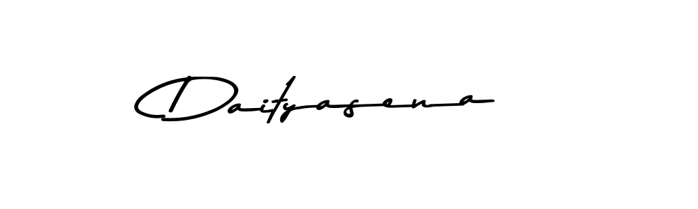 Design your own signature with our free online signature maker. With this signature software, you can create a handwritten (Asem Kandis PERSONAL USE) signature for name Daityasena. Daityasena signature style 9 images and pictures png