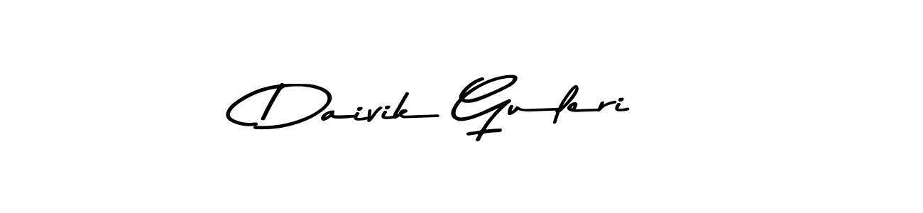 Use a signature maker to create a handwritten signature online. With this signature software, you can design (Asem Kandis PERSONAL USE) your own signature for name Daivik Guleri. Daivik Guleri signature style 9 images and pictures png