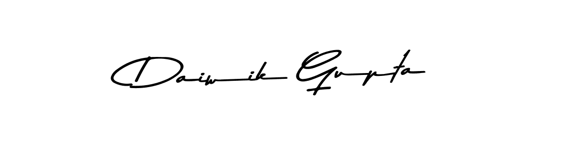 You can use this online signature creator to create a handwritten signature for the name Daiwik Gupta. This is the best online autograph maker. Daiwik Gupta signature style 9 images and pictures png