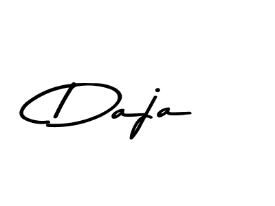 How to make Daja signature? Asem Kandis PERSONAL USE is a professional autograph style. Create handwritten signature for Daja name. Daja signature style 9 images and pictures png