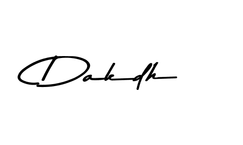 Also we have Dakdh name is the best signature style. Create professional handwritten signature collection using Asem Kandis PERSONAL USE autograph style. Dakdh signature style 9 images and pictures png