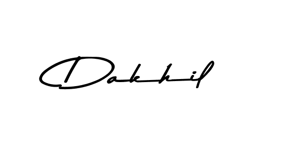 How to Draw Dakhil signature style? Asem Kandis PERSONAL USE is a latest design signature styles for name Dakhil. Dakhil signature style 9 images and pictures png