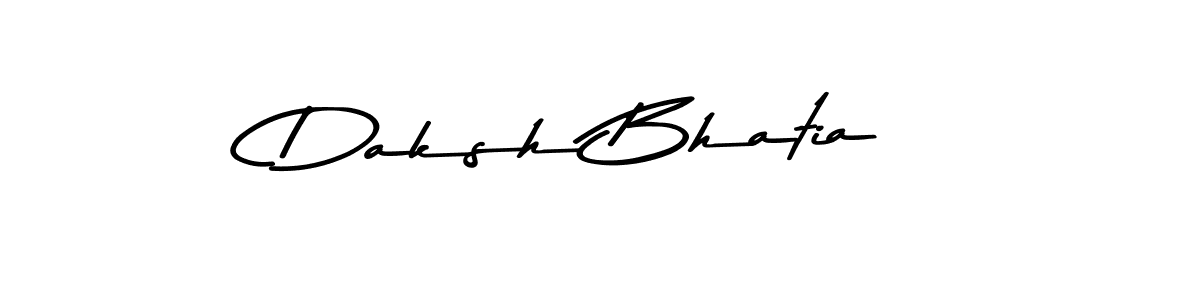 Use a signature maker to create a handwritten signature online. With this signature software, you can design (Asem Kandis PERSONAL USE) your own signature for name Daksh Bhatia. Daksh Bhatia signature style 9 images and pictures png
