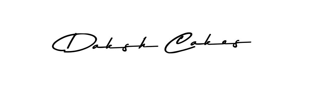 How to make Daksh Cakes name signature. Use Asem Kandis PERSONAL USE style for creating short signs online. This is the latest handwritten sign. Daksh Cakes signature style 9 images and pictures png