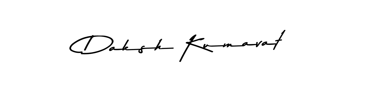 You should practise on your own different ways (Asem Kandis PERSONAL USE) to write your name (Daksh Kumavat) in signature. don't let someone else do it for you. Daksh Kumavat signature style 9 images and pictures png