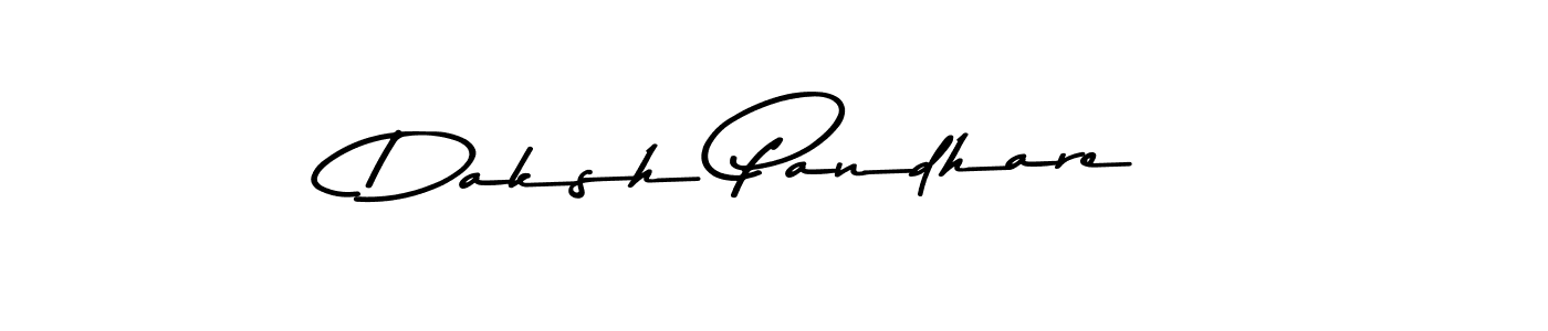 This is the best signature style for the Daksh Pandhare name. Also you like these signature font (Asem Kandis PERSONAL USE). Mix name signature. Daksh Pandhare signature style 9 images and pictures png
