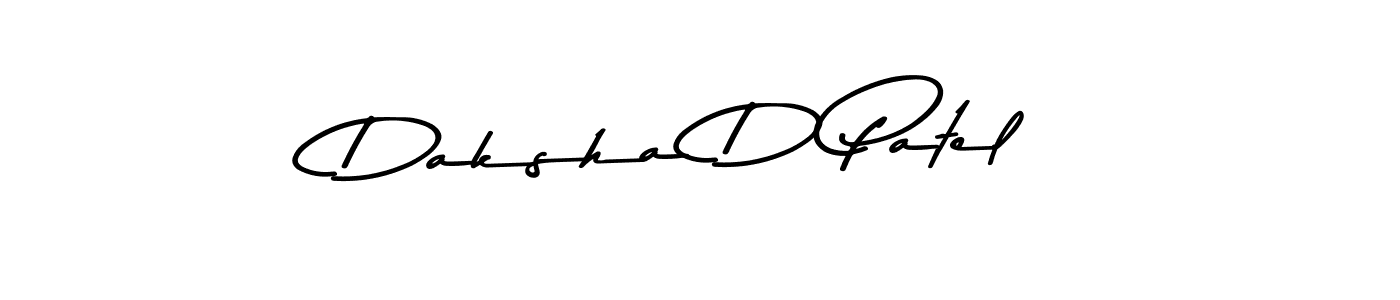How to make Daksha D Patel signature? Asem Kandis PERSONAL USE is a professional autograph style. Create handwritten signature for Daksha D Patel name. Daksha D Patel signature style 9 images and pictures png