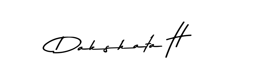 Make a beautiful signature design for name Dakshata H. Use this online signature maker to create a handwritten signature for free. Dakshata H signature style 9 images and pictures png