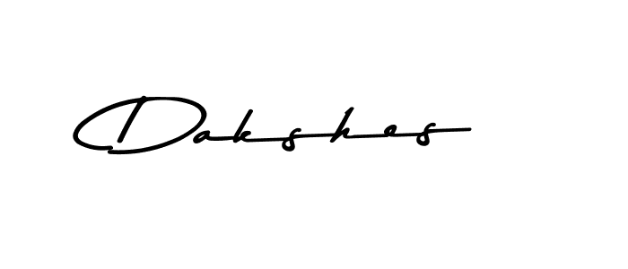 Use a signature maker to create a handwritten signature online. With this signature software, you can design (Asem Kandis PERSONAL USE) your own signature for name Dakshes. Dakshes signature style 9 images and pictures png