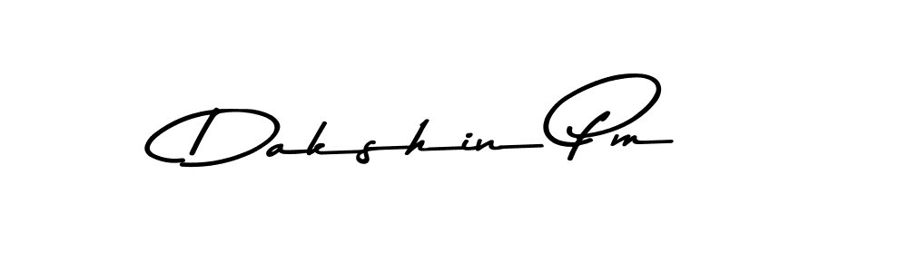 How to Draw Dakshin Pm signature style? Asem Kandis PERSONAL USE is a latest design signature styles for name Dakshin Pm. Dakshin Pm signature style 9 images and pictures png