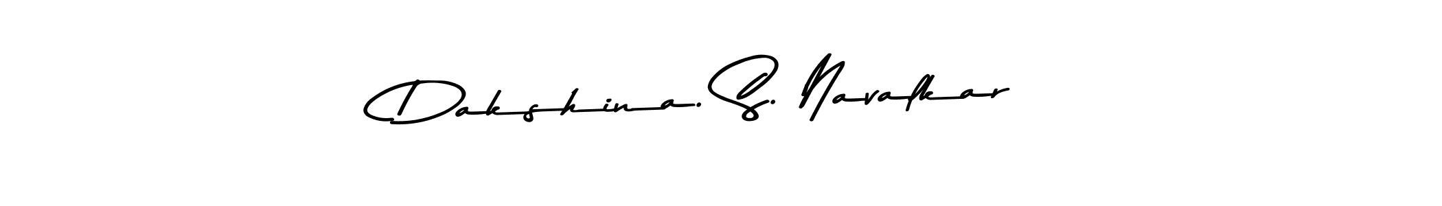 How to make Dakshina. S. Navalkar name signature. Use Asem Kandis PERSONAL USE style for creating short signs online. This is the latest handwritten sign. Dakshina. S. Navalkar signature style 9 images and pictures png