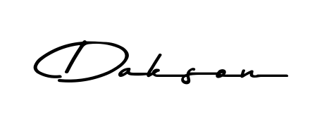 Here are the top professional signature styles for the name Dakson. These are the best autograph styles you can use for your name. Dakson signature style 9 images and pictures png