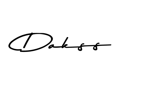 Use a signature maker to create a handwritten signature online. With this signature software, you can design (Asem Kandis PERSONAL USE) your own signature for name Dakss. Dakss signature style 9 images and pictures png