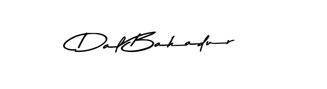 Design your own signature with our free online signature maker. With this signature software, you can create a handwritten (Asem Kandis PERSONAL USE) signature for name Dal Bahadur. Dal Bahadur signature style 9 images and pictures png