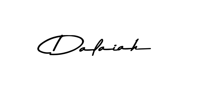Create a beautiful signature design for name Dalaiah. With this signature (Asem Kandis PERSONAL USE) fonts, you can make a handwritten signature for free. Dalaiah signature style 9 images and pictures png