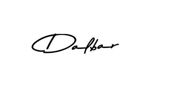 Create a beautiful signature design for name Dalbar. With this signature (Asem Kandis PERSONAL USE) fonts, you can make a handwritten signature for free. Dalbar signature style 9 images and pictures png