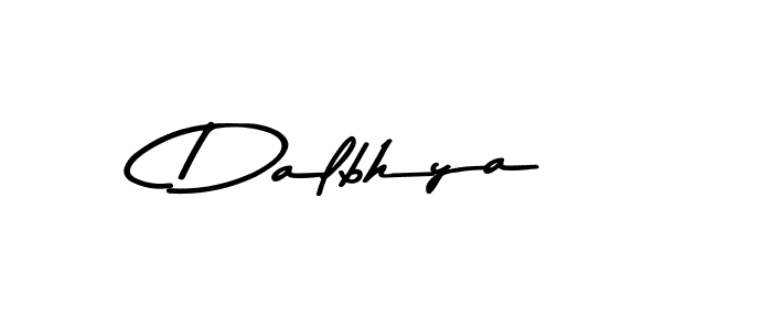 Make a beautiful signature design for name Dalbhya. With this signature (Asem Kandis PERSONAL USE) style, you can create a handwritten signature for free. Dalbhya signature style 9 images and pictures png