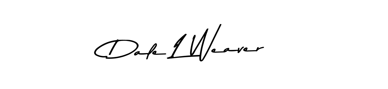Also You can easily find your signature by using the search form. We will create Dale L Weaver name handwritten signature images for you free of cost using Asem Kandis PERSONAL USE sign style. Dale L Weaver signature style 9 images and pictures png