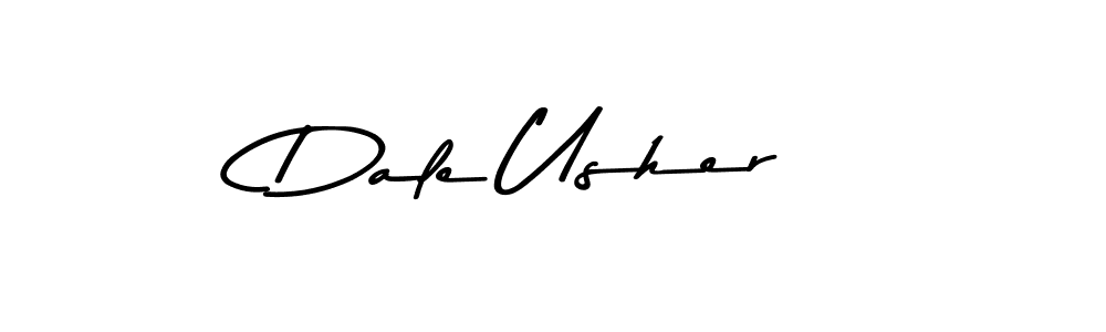 This is the best signature style for the Dale Usher name. Also you like these signature font (Asem Kandis PERSONAL USE). Mix name signature. Dale Usher signature style 9 images and pictures png