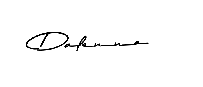 How to make Dalenna signature? Asem Kandis PERSONAL USE is a professional autograph style. Create handwritten signature for Dalenna name. Dalenna signature style 9 images and pictures png