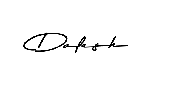 Use a signature maker to create a handwritten signature online. With this signature software, you can design (Asem Kandis PERSONAL USE) your own signature for name Dalesh. Dalesh signature style 9 images and pictures png