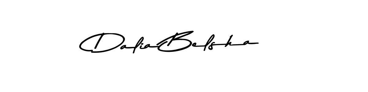 Design your own signature with our free online signature maker. With this signature software, you can create a handwritten (Asem Kandis PERSONAL USE) signature for name Dalia Belsha. Dalia Belsha signature style 9 images and pictures png