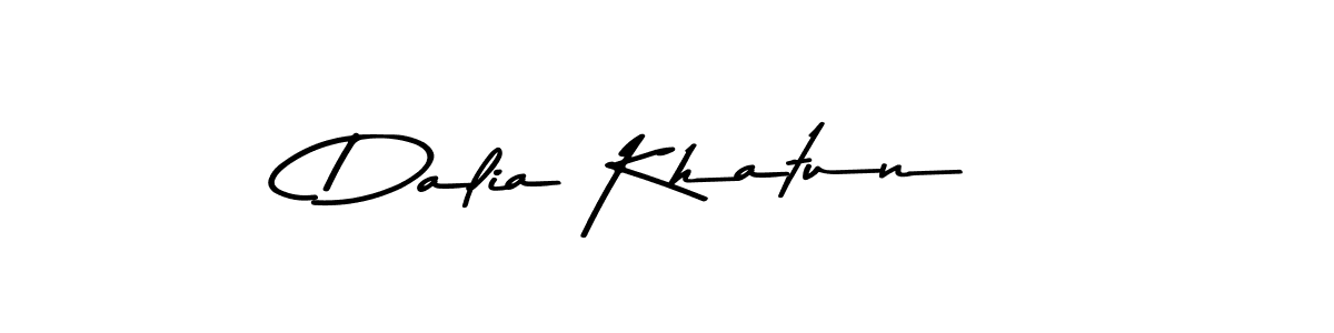 The best way (Asem Kandis PERSONAL USE) to make a short signature is to pick only two or three words in your name. The name Dalia Khatun include a total of six letters. For converting this name. Dalia Khatun signature style 9 images and pictures png