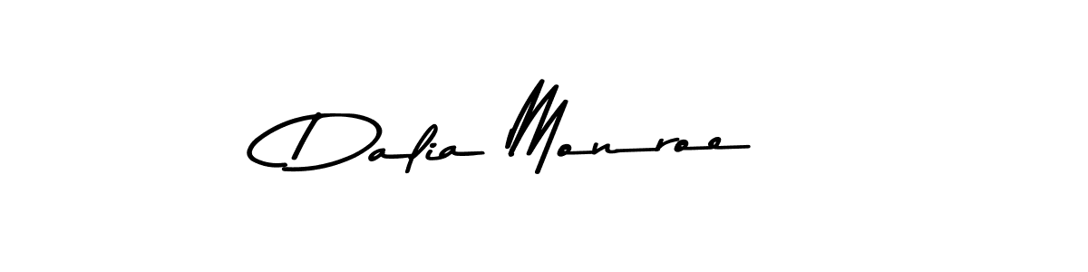 The best way (Asem Kandis PERSONAL USE) to make a short signature is to pick only two or three words in your name. The name Dalia Monroe include a total of six letters. For converting this name. Dalia Monroe signature style 9 images and pictures png